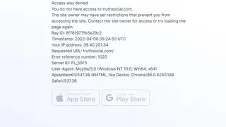 TRUTH Social screenshot