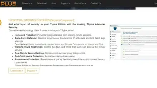 TSplus screenshot