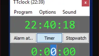 TTclock screenshot