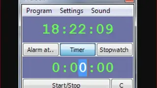 TTclock screenshot