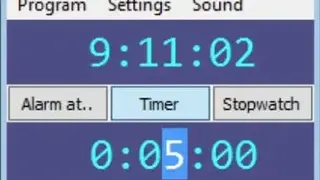 TTclock screenshot