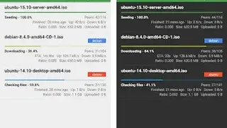 tTorrent screenshot