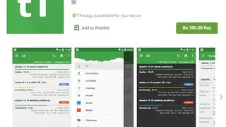 tTorrent screenshot