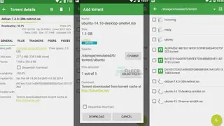 tTorrent screenshot