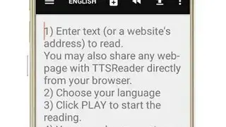TTSReader Pro screenshot