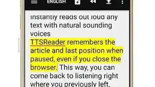 TTSReader Pro screenshot