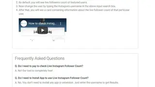 Tucktools Instagram Live followers screenshot
