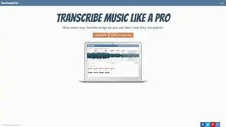 Tune Transcriber screenshot