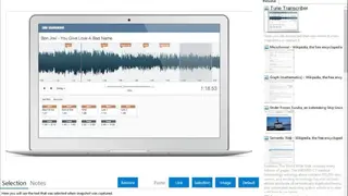 Tune Transcriber screenshot