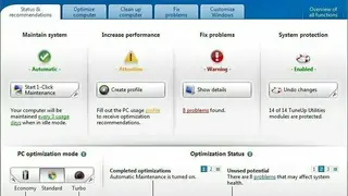TuneUp Utilities screenshot
