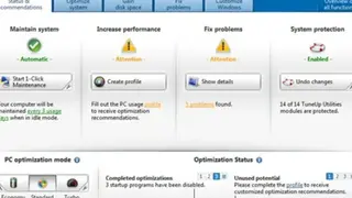 TuneUp Utilities screenshot
