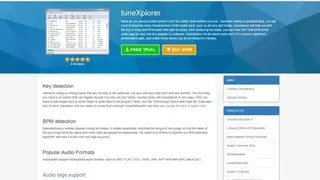 tuneXplorer screenshot