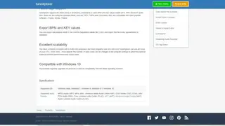tuneXplorer screenshot