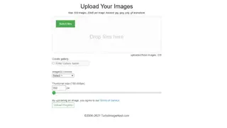 Turbo Image Host screenshot