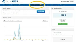 Turbosmtp screenshot