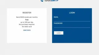 Turbosmtp screenshot