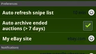 TurboSnipe screenshot