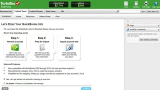 TurboTax Business screenshot