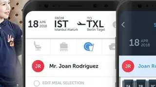 Turkish Airlines – Flight ticket screenshot