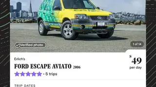 Turo screenshot