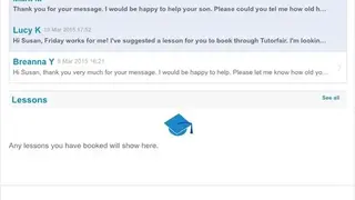 Tutorfair screenshot