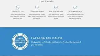 Tutorfair screenshot
