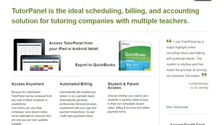 TutorPanel screenshot