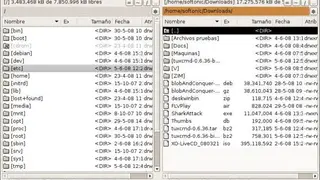 Tux Commander screenshot