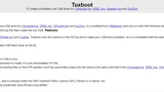 Tuxboot screenshot