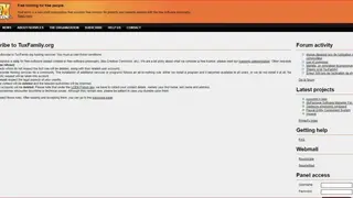 TuxFamily screenshot