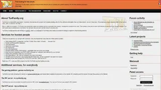 TuxFamily screenshot