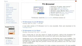 TV-Browser screenshot