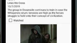 TV Series Tracker screenshot