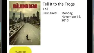 TV Series Tracker screenshot