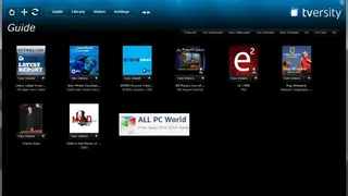 TVersity screenshot