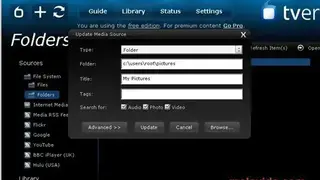 TVersity screenshot
