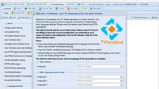 Tvheadend screenshot