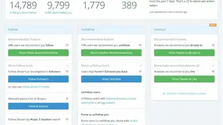 Tweepi screenshot