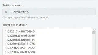 TweetDelete screenshot
