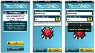 Tweeticide screenshot