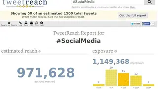 TweetReach screenshot