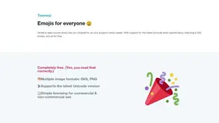 Twemoji Emoji screenshot