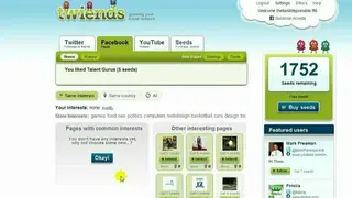 Twiends screenshot