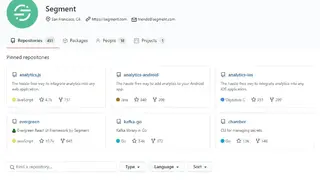 Twilio Segment screenshot