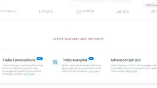 Twilio SMS screenshot