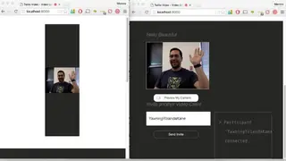 Twilio video screenshot