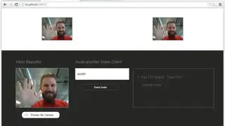 Twilio video screenshot