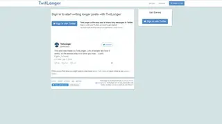 TwitLonger screenshot