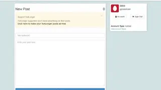 TwitLonger screenshot