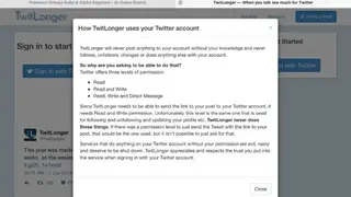 TwitLonger screenshot